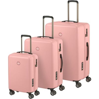 Princess Traveller PT01 Deluxe - Kofferset - Pfingstrosse Pink - SML, Koffer, Pink Princess Traveller PT01 Deluxe - Kofferset - Pfingstrosse Pink - SML, Koffer, Pink