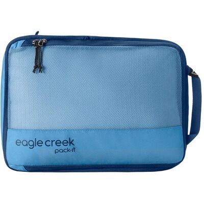 Eagle Creek Pack-It Reveal Compression Packtasche M 25 cm mit Dehnfalte, Packsack, Blau Eagle Creek Pack-It Reveal Compression Packtasche M 25 cm mit Dehnfalte, Packsack, Blau