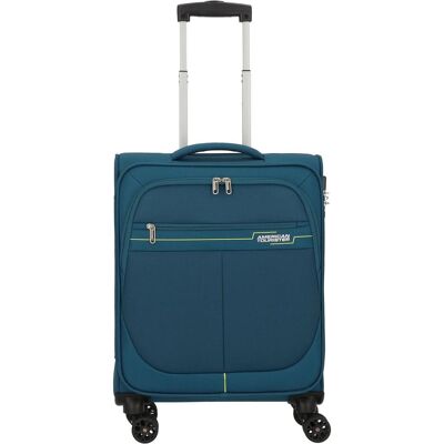 American Tourister Deep Dive 4 Rollen Kabinentrolley 55 cm, Koffer, Blau American Tourister Deep Dive 4 Rollen Kabinentrolley 55 cm, Koffer, Blau