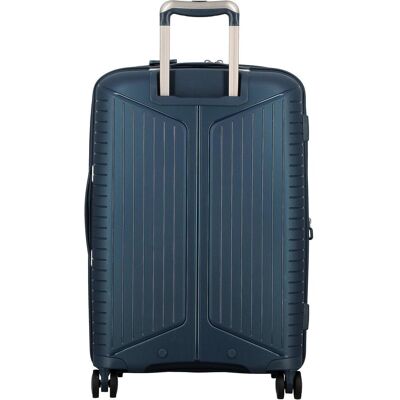 Jump Evae 4 Rollen Trolley 66 cm mit Dehnfalte, Koffer, Blau Jump Evae 4 Rollen Trolley 66 cm mit Dehnfalte, Koffer, Blau