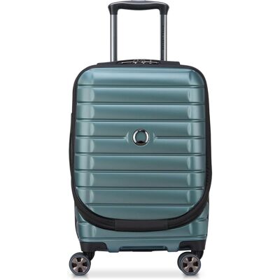 Delsey Shadow 5.0 4-Rollen Kabinentrolley 55 cm Laptopfach mit Dehnfalte, Koffer, Grün Delsey Shadow 5.0 4-Rollen Kabinentrolley 55 cm Laptopfach mit Dehnfalte, Koffer, Grün