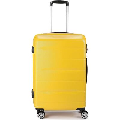 Benzi 5583 4 Rollen Trolley 65 cm, Koffer, Gelb Benzi 5583 4 Rollen Trolley 65 cm, Koffer, Gelb