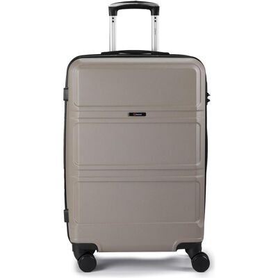 Benzi 5739 4 Rollen Trolley M 66 cm, Koffer, Grau Benzi 5739 4 Rollen Trolley M 66 cm, Koffer, Grau