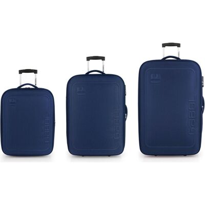 Gabol Orbit 2 Rollen Kofferset 3-teilig, Koffer, Blau Gabol Orbit 2 Rollen Kofferset 3-teilig, Koffer, Blau