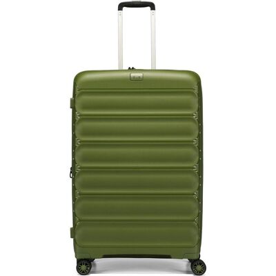 D&N Travel Line 4700 4 Rollen Trolley 78 cm mit Dehnfalte, Koffer, Grün D&N Travel Line 4700 4 Rollen Trolley 78 cm mit Dehnfalte, Koffer, Grün