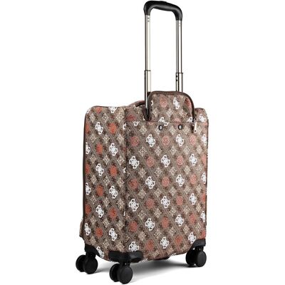 Guess Eliette - Trolley 18 IN 8-Wheeler, Ginger Logo, Koffer, Beige Guess Eliette - Trolley 18 IN 8-Wheeler, Ginger Logo, Koffer, Beige