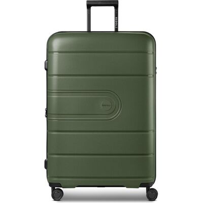 Redolz Essentials 11 4 Rollen Trolley 76 cm mit Dehnfalte, Koffer, Grün Redolz Essentials 11 4 Rollen Trolley 76 cm mit Dehnfalte, Koffer, Grün
