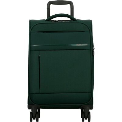 Jump Monthélys 4 Rollen Kabinentrolley 55 cm mit Dehnfalte, Koffer, Grün Jump Monthélys 4 Rollen Kabinentrolley 55 cm mit Dehnfalte, Koffer, Grün
