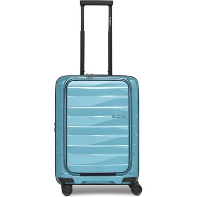 Bergpfeil Travel 4 Rollen Kabinentrolley 55 cm Laptopfach mit Dehnfalte, Koffer, Blau Bergpfeil Travel 4 Rollen Kabinentrolley 55 cm Laptopfach mit Dehnfalte, Koffer, Blau