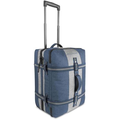 Normani Reisetasche mit Handgepäckmass Aurori 45, Koffer, Blau, Grau Normani Reisetasche mit Handgepäckmass Aurori 45, Koffer, Blau, Grau