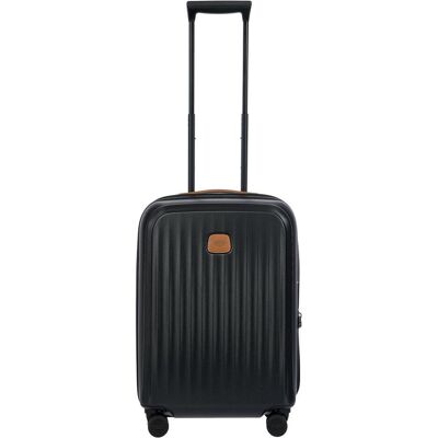 Brics Taormina 4 Rollen Trolley S 57 cm mit Dehnfalte, Koffer, Schwarz Brics Taormina 4 Rollen Trolley S 57 cm mit Dehnfalte, Koffer, Schwarz