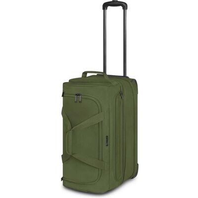 Redolz Duffle Essentials 2 Rollen Reisetasche 55 cm mit Dehnfalte, Koffer, Grün Redolz Duffle Essentials 2 Rollen Reisetasche 55 cm mit Dehnfalte, Koffer, Grün