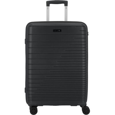 D&N Travel Line 4600 4 Rollen Trolley M 65 cm, Koffer, Schwarz D&N Travel Line 4600 4 Rollen Trolley M 65 cm, Koffer, Schwarz
