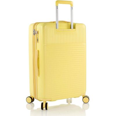 Heys Pastel 4 Rollen Kofferset 3-teilig mit Dehnfalte, Koffer, Gelb Heys Pastel 4 Rollen Kofferset 3-teilig mit Dehnfalte, Koffer, Gelb
