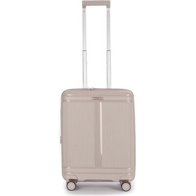 Stratic Straw T 4 Rollen Kabinentrolley S 54 cm mit Dehnfalte, Koffer, Beige Stratic Straw T 4 Rollen Kabinentrolley S 54 cm mit Dehnfalte, Koffer, Beige