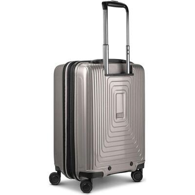 Redolz Essentials 14 4 Rollen Kofferset 3-teilig mit Dehnfalte, Koffer, Grau Redolz Essentials 14 4 Rollen Kofferset 3-teilig mit Dehnfalte, Koffer, Grau