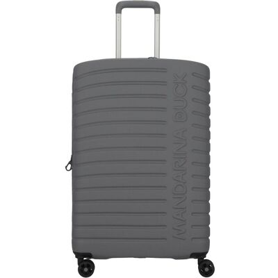Mandarina Duck Flyduck 4 Rollen Trolley 45 cm, Koffer, Grau Mandarina Duck Flyduck 4 Rollen Trolley 45 cm, Koffer, Grau