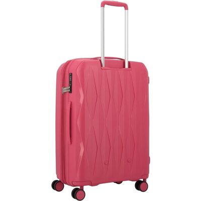Gabol Infinity 4 Rollen Trolley 66 cm mit Dehnfalte, Koffer, Violett Gabol Infinity 4 Rollen Trolley 66 cm mit Dehnfalte, Koffer, Violett