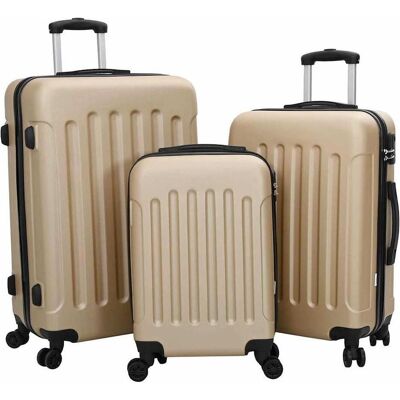 vidaXL Thaïs, Koffer, Beige vidaXL Thaïs, Koffer, Beige