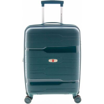 Gladiator 3800 4 Rollen Kabinentrolley 55 cm mit Dehnfalte, Koffer, Grün Gladiator 3800 4 Rollen Kabinentrolley 55 cm mit Dehnfalte, Koffer, Grün