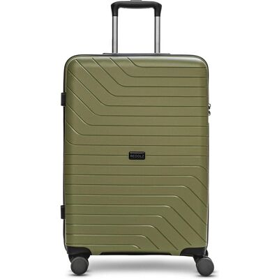 Redolz Essentials 05 MEDIUM 4 Rollen Trolley 67 cm, Koffer, Grün Redolz Essentials 05 MEDIUM 4 Rollen Trolley 67 cm, Koffer, Grün