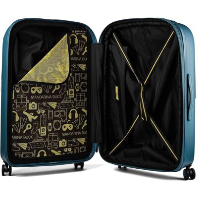 Mandarina Duck Logoduck + Trolley, Koffer, Blau Mandarina Duck Logoduck + Trolley, Koffer, Blau