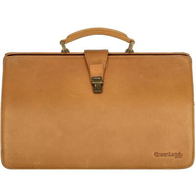 Greenland Nature Doktorkoffer Leder 40 cm, Koffer, Braun Greenland Nature Doktorkoffer Leder 40 cm, Koffer, Braun