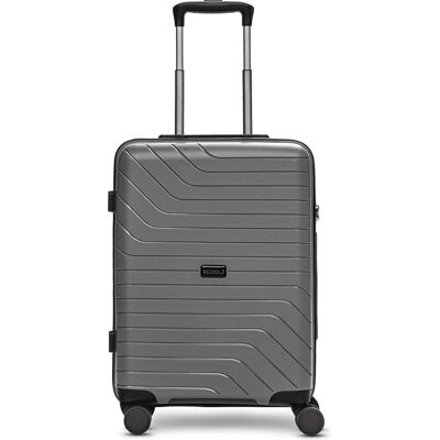 Redolz Essentials 05 CABIN 4 Rollen Kabinentrolley 55 cm, Koffer, Grau Redolz Essentials 05 CABIN 4 Rollen Kabinentrolley 55 cm, Koffer, Grau