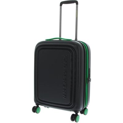 Mandarina Duck Logoduck + Expandable Cabin Trolley, Koffer, Schwarz, Grün Mandarina Duck Logoduck + Expandable Cabin Trolley, Koffer, Schwarz, Grün