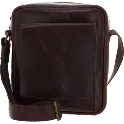 Buckle & Seam Leder Reporter Bag Collector Braun/Blau, Koffer, Braun Buckle & Seam Leder Reporter Bag Collector Braun/Blau, Koffer, Braun