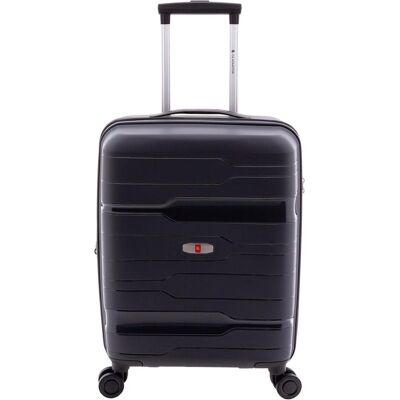 Gladiator 3800 4 Rollen Kabinentrolley 55 cm mit Dehnfalte, Koffer, Schwarz Gladiator 3800 4 Rollen Kabinentrolley 55 cm mit Dehnfalte, Koffer, Schwarz
