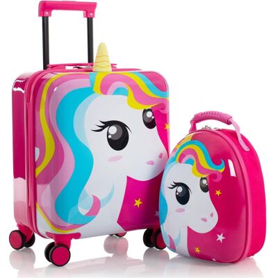 Heys Super Tots Unicorn -lasten matkalaukku ja reppu, Koffer, Mehrfarbig Heys Super Tots Unicorn -lasten matkalaukku ja reppu, Koffer, Mehrfarbig