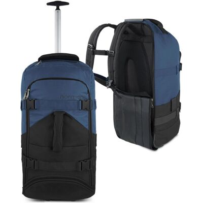 Normani Reisetasche Melano, Koffer, Blau, Schwarz Normani Reisetasche Melano, Koffer, Blau, Schwarz