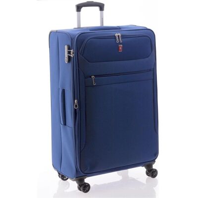 Gladiator 2000 4 Rollen Trolley 78 cm mit Dehnfalte, Koffer, Blau Gladiator 2000 4 Rollen Trolley 78 cm mit Dehnfalte, Koffer, Blau