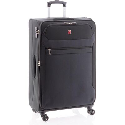 Gladiator 2000 4 Rollen Trolley 78 cm mit Dehnfalte, Koffer, Schwarz Gladiator 2000 4 Rollen Trolley 78 cm mit Dehnfalte, Koffer, Schwarz