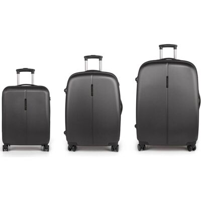 Gabol Paradise XP 4 Rollen Kofferset 3-teilig, Koffer, Grau Gabol Paradise XP 4 Rollen Kofferset 3-teilig, Koffer, Grau