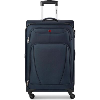 Wenger Beaumont 4 Rollen Trolley L 78 cm mit Dehnfalte, Koffer, Blau Wenger Beaumont 4 Rollen Trolley L 78 cm mit Dehnfalte, Koffer, Blau