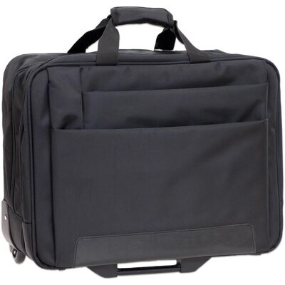 Dermata Business Trolley 47cm, Koffer, Schwarz Dermata Business Trolley 47cm, Koffer, Schwarz