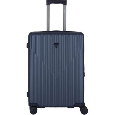 Guess Olbia 4 Rollen Trolley 64 cm, Koffer, Blau Guess Olbia 4 Rollen Trolley 64 cm, Koffer, Blau