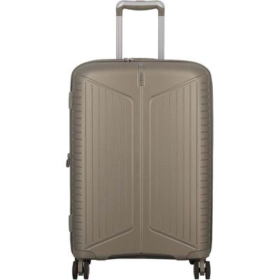 Jump Evae 4 Rollen Trolley 66 cm mit Dehnfalte, Koffer, Silber Jump Evae 4 Rollen Trolley 66 cm mit Dehnfalte, Koffer, Silber