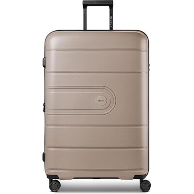 Redolz Essentials 11 4 Rollen Trolley 76 cm mit Dehnfalte, Koffer, Grau Redolz Essentials 11 4 Rollen Trolley 76 cm mit Dehnfalte, Koffer, Grau