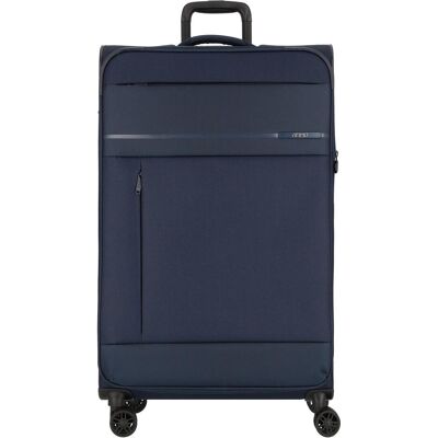 Jump Monthélys 4 Rollen Trolley 78 cm mit Dehnfalte, Koffer, Blau Jump Monthélys 4 Rollen Trolley 78 cm mit Dehnfalte, Koffer, Blau