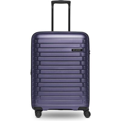 Pactastic Collection 04 THE MEDIUM + 4 Rollen Trolley M 66 cm mit Dehnfalte, Koffer, Violett Pactastic Collection 04 THE MEDIUM + 4 Rollen Trolley M 66 cm mit Dehnfalte, Koffer, Violett