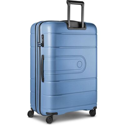 Redolz Essentials 11 4 Rollen Kofferset 3-teilig mit Dehnfalte, Koffer, Blau Redolz Essentials 11 4 Rollen Kofferset 3-teilig mit Dehnfalte, Koffer, Blau