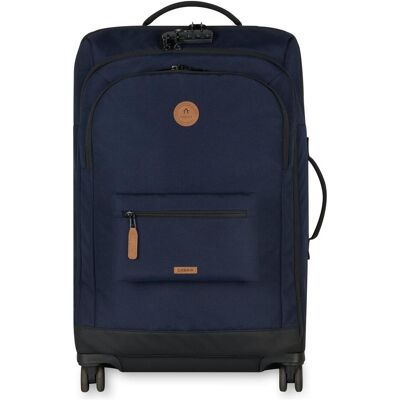 Cabaia Trolley Soft Suitcase 4 Wheels Medium, Koffer, Blau Cabaia Trolley Soft Suitcase 4 Wheels Medium, Koffer, Blau