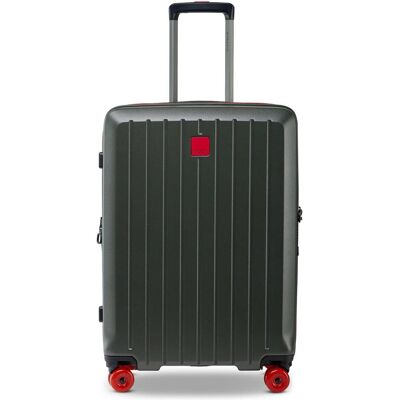 Stratic Buzz 4 Rollen Trolley M 65 cm mit Dehnfalte, Koffer, Grün Stratic Buzz 4 Rollen Trolley M 65 cm mit Dehnfalte, Koffer, Grün