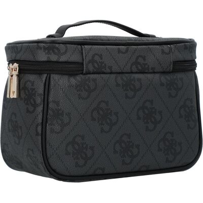 Guess Berta Kulturbeutel 26 cm, Necessaire, Grau, Schwarz Guess Berta Kulturbeutel 26 cm, Necessaire, Grau, Schwarz