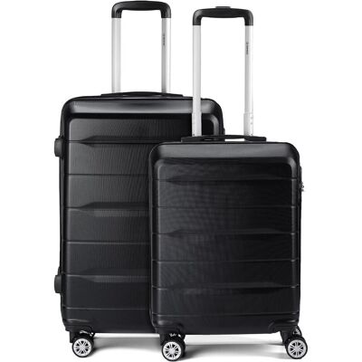 Benzi 5583 4 Rollen Kofferset 2-teilig, Koffer, Schwarz Benzi 5583 4 Rollen Kofferset 2-teilig, Koffer, Schwarz