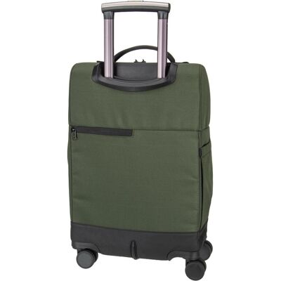 Cabaia Trolley Soft Suitcase 4 Wheels Small, Koffer, Grün Cabaia Trolley Soft Suitcase 4 Wheels Small, Koffer, Grün