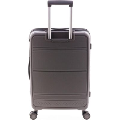 Gladiator 3500 4 Rollen Trolley 65 cm mit Dehnfalte, Koffer, Grau Gladiator 3500 4 Rollen Trolley 65 cm mit Dehnfalte, Koffer, Grau